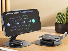 Підставка для телефону XO C151 Metal black - 6