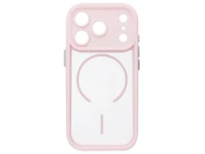 Накладка Clear Shock MagSafe iPhone 17 Pro pink - 1
