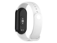Ремінець силікон Mi Band 8/9/10 white - 2