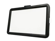 Светодиодная лампа видеосвета USB Цветные фильтры 16см без штатива черная - 1