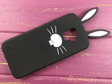 3D Bunny Samsung A6(18) Black - 4