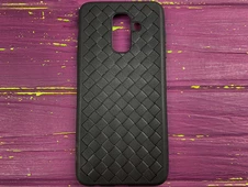 Силікон плетіння Samsung A6+/J8 Black - 1