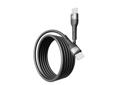 Кабель YOKI Extra EX11 Type-C to Type-C 60W (1.2m) black - 3