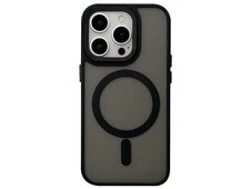 Shadow Matt Metal Buttons Corrugated MagSafe iPhone 11 Pro Max black - 1