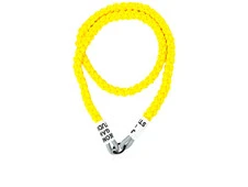 Ремінець-шнурок для телефону Knitting з карабіном yellow - 1