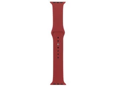 Apple Watch деш 42(сер.1-3)/44/45/46/49mm (33) темно-красный - 4