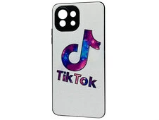 Накладка Fashion Xiaomi Mi 11 Lite TikTok white - 1