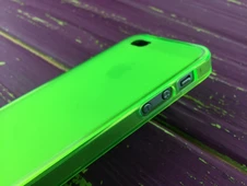 Силікон iPhone 5 Green. - 4