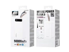 Повербанк Minre WP-283 LED 50000mAh белый - 3