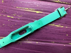 Ремешок кожа Xiaomi Mi Band 2/3 mint - 3