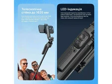 Монопод-трипод Proove FaceFix 1635mm black - 17