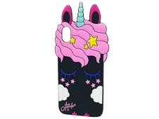 3D Sleep Unicorn Huawei Y5(19)/8S Black - 1