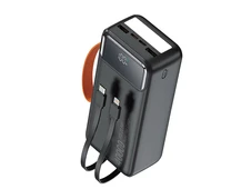 Power Bank TUGII Y400 PD22.5W/QC3.0/Lamp 40000mAh black - 1