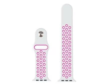 Nike Watch 42(ser.1-3)/44/45/46/49mm white/purple - 3