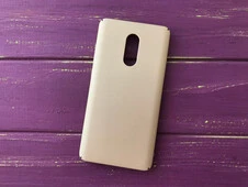 Пластиковый чехол для Redmi Note 4/4X золотой - 1
