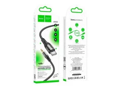 Кабель AUX Hoco UPA25 3.5 to Type-C (1m) black - 3
