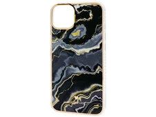 Накладка Marble Protect iPhone 13 Pro black - 1