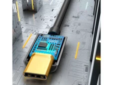 Перехідник AUX Baseus L54 Type-C to 3.5mm black - 3