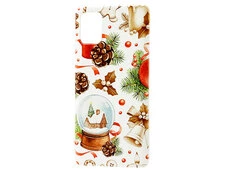 Накладка силікон Print Samsung A51 Snowball white - 1