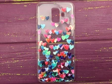Силікон Samsung A6(18) hearts - 1
