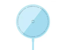 Wireless Charger Baseus Simple Mini3 15W Type-C blue - 1