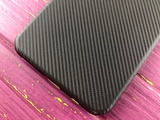 Ультратонкий карбоновый чехол для Huawei P Smart(19) черный - 4