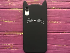 3D CAT&#039;S iPhone Xr Black - 1