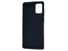 Силікон Candy matte Samsung A71 black - 2