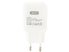 МЗП XO L37 2в1 1USB/2.1A + кабель Lightning white - 2