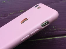 Силікон виріз apple iPhone 7/8/SE 2 Pink - 5