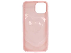 Накладка 3D Heart Glow Case iPhone 15 pink - 2