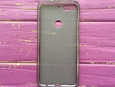 Сірий силікон Huawei Y7(18) /7C Pro - 3