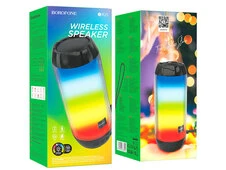 Bluetooth колонка BOROFONE BR25 colorful luminous black - 4