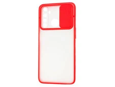 Matte case hide camera Realme 5/6i/C3 red - 1