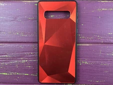 TPU+Glass Prizma Samsung S10+ Red - 1