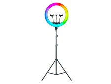 Светодиодная стойка 220V MJ-56 RGB без штатива black - 1