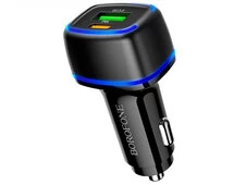 АЗП Borofone BZ14A 1Type-C/1USB/20W/QC3.0 + кабель Type-C to Type-C черный - 3