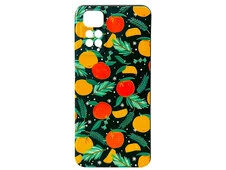 WAVE Матовый Рождественский Nprint Redmi Note 11/11s мандарины черный - 1