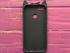 3D Котик для Xiaomi Mi5X / Mi A1 Черный - 3