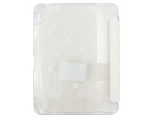 Plastic Cover Print iPad 10.9" (2022-24)/11" (A16) 2025 з кріпленням для стілусу gray stars - 2