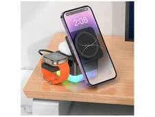 Wireless Charger Borofone BQ34 3in1 15W black - 7