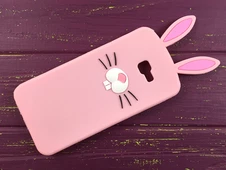 3D Кролик Samsung J4+(18) Розовый - 2