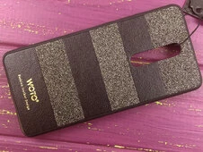 Накладка кожа SIBLING glitter Mi9T/Pro/K20 Black - 3