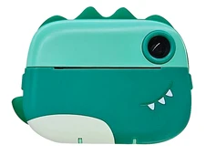 Портативний дитячий фотопринтер Crocodile green - 1