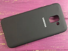 Carbon ultra slim Samsung A6+/J8 black - 3