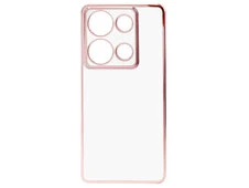 Накладка Ombre Glitter Redmi Note 13 Pro 4G/Poco M6 Pro 4G/Redmi Note 14S розовое золото - 2