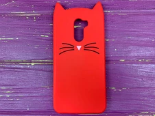 3D КОТ Pocophone F1 Красный - 1