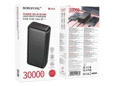 Power Bank Borofone BJ80B 30000mAh 22.5W black - 5