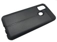 Накладка кожa Autofocus Samsung M30s/M21 black - 2