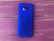 Пластик прорези Samsung S8 blue - 1